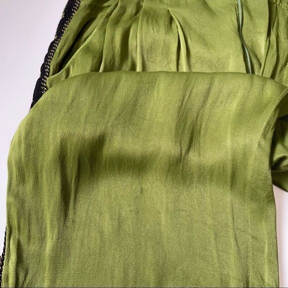 Anthropologie Diandra pleated satin joggers - Picture 15 of 16